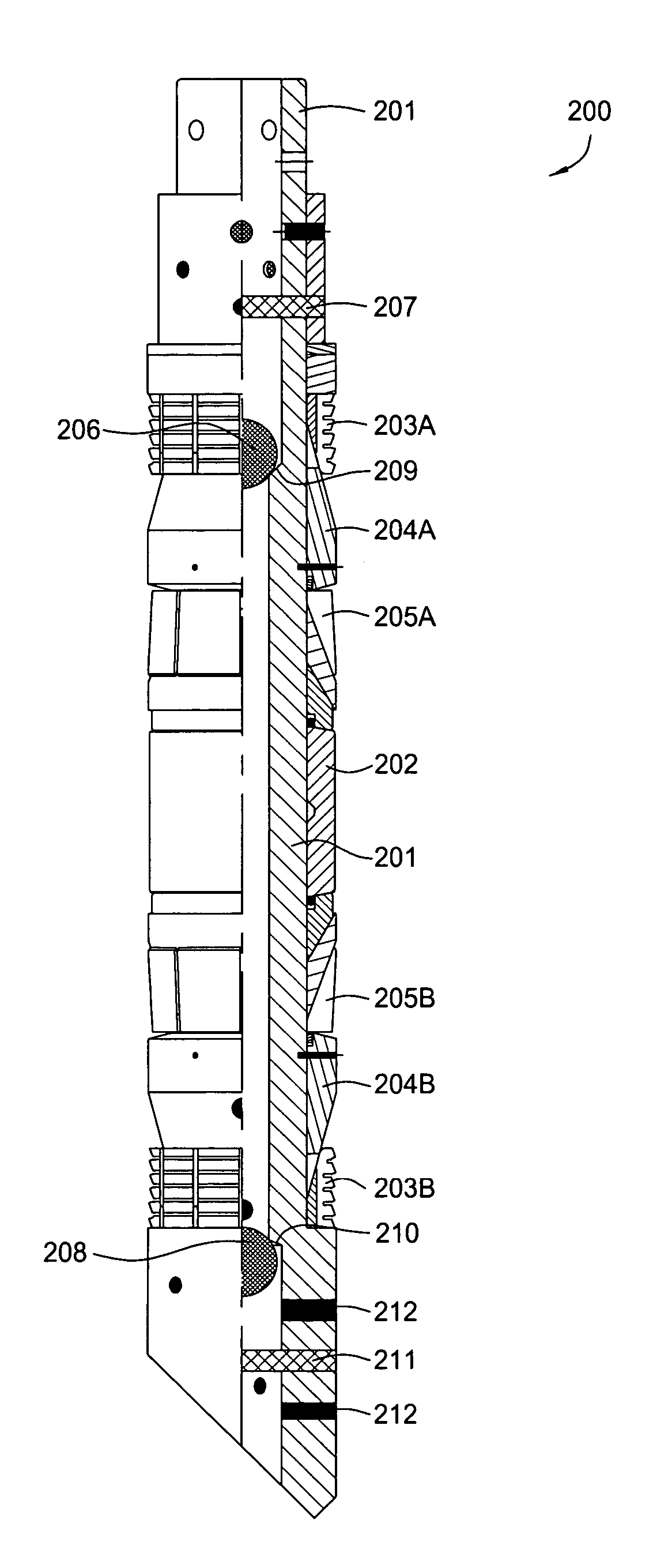 Wellbore tool with disintegratable components