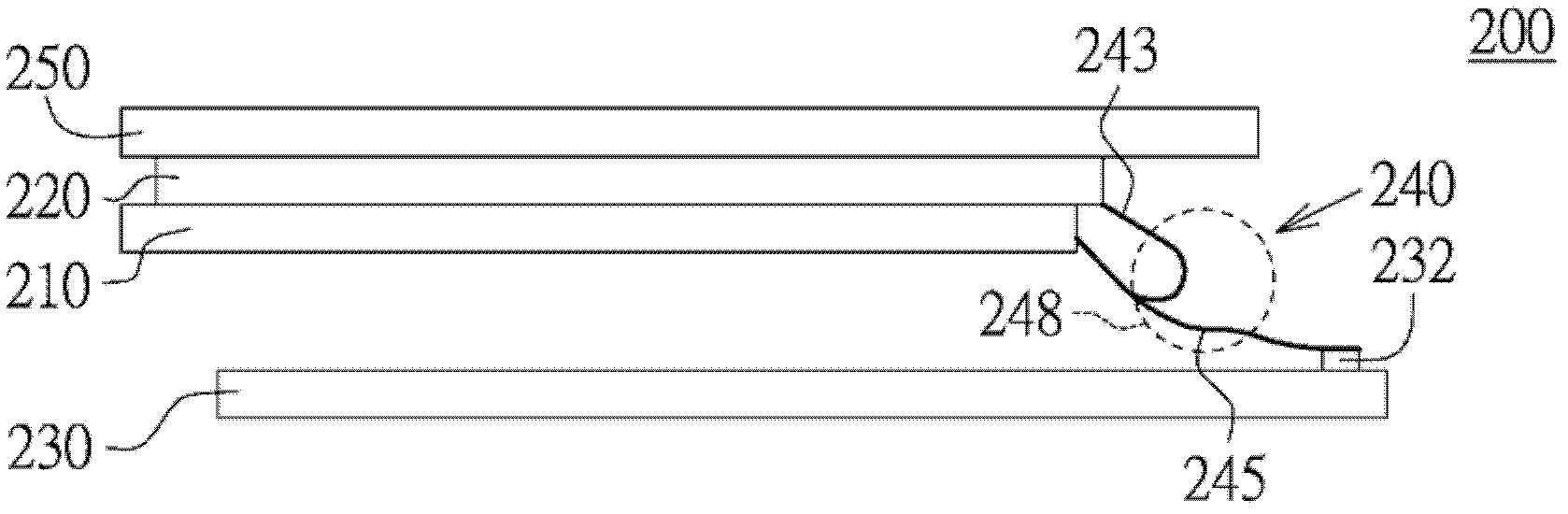 Single FPC board for connecting multiple modules and touch sensitive display module using same