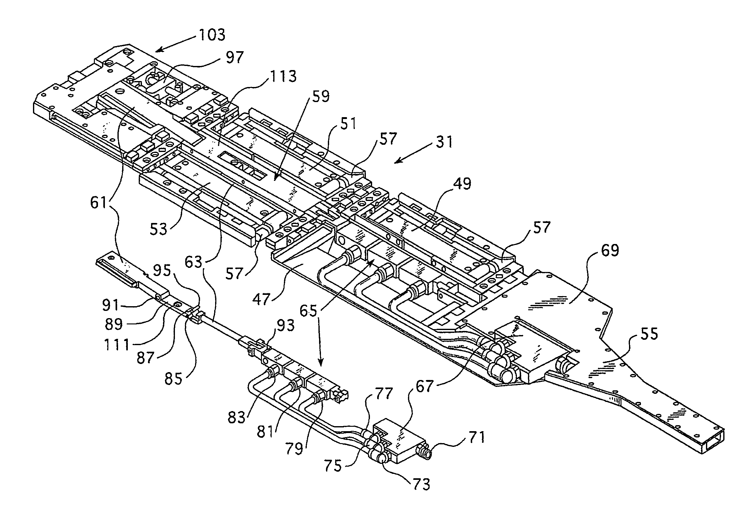 Apparatus for impact testing for electric generator stator wedge tightness