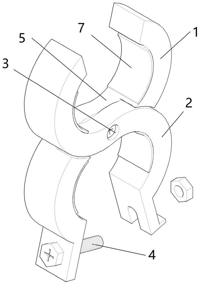 Shear type clamp