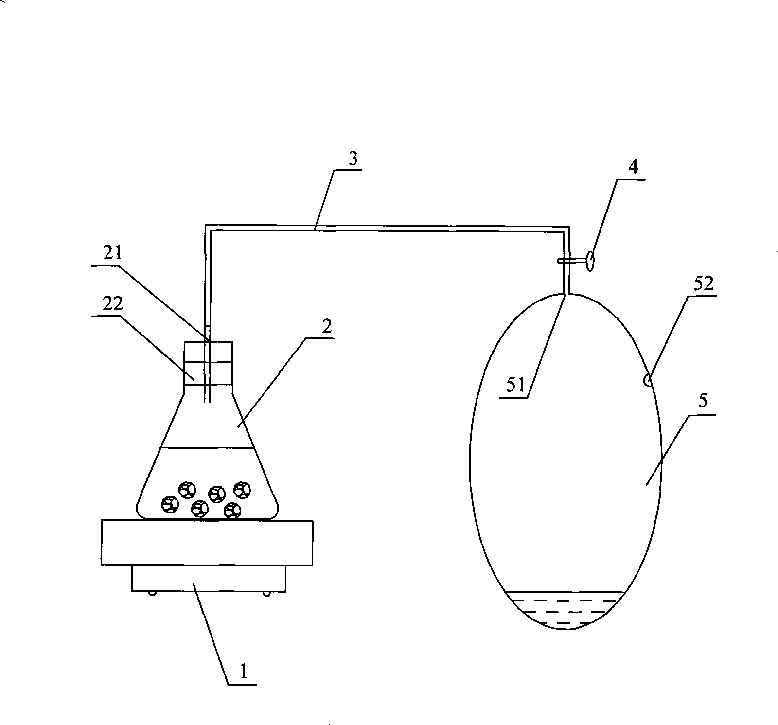 Method for improving yield and quality of greenhouse vegetable and using device