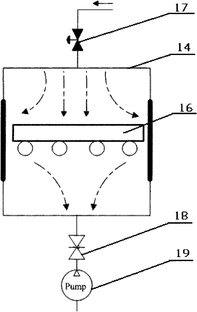 Substrate cooling method, substrate cooling system and substrate processing device