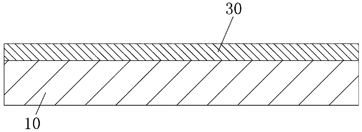 Micro-spacing display lamp panel avoiding light crosstalk interference and manufacturing method of micro-spacing display lamp panel
