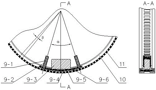 Double-ring clutch type electromagnetic drive spherical robot