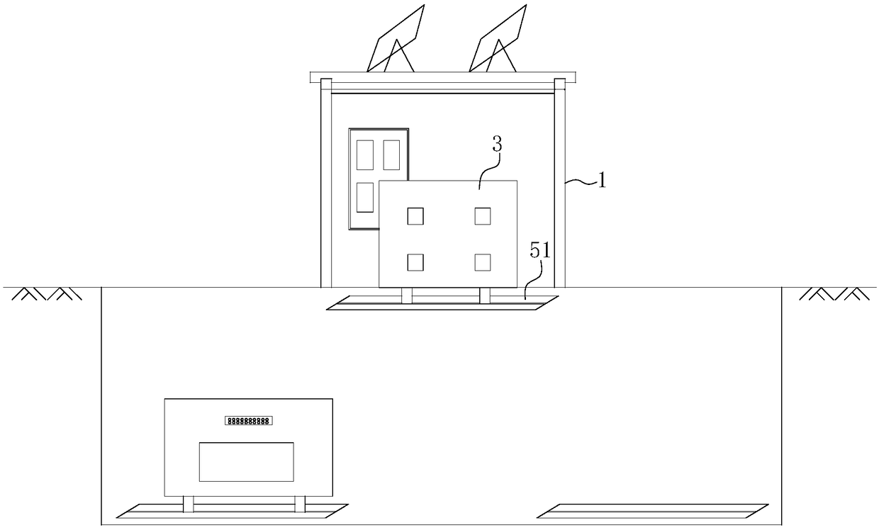 Multifunctional black-foul water monitoring station