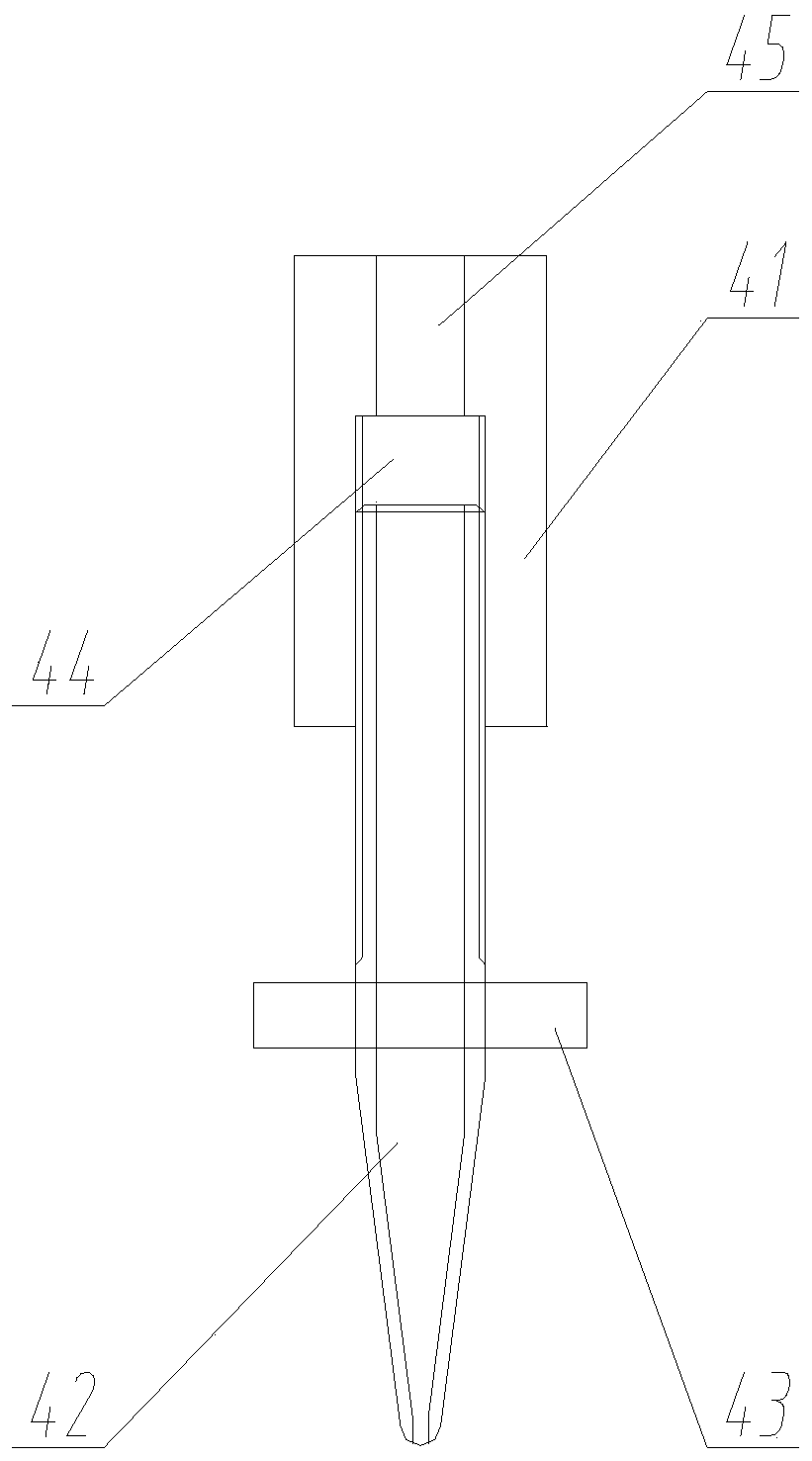 Dispensing device for instrument