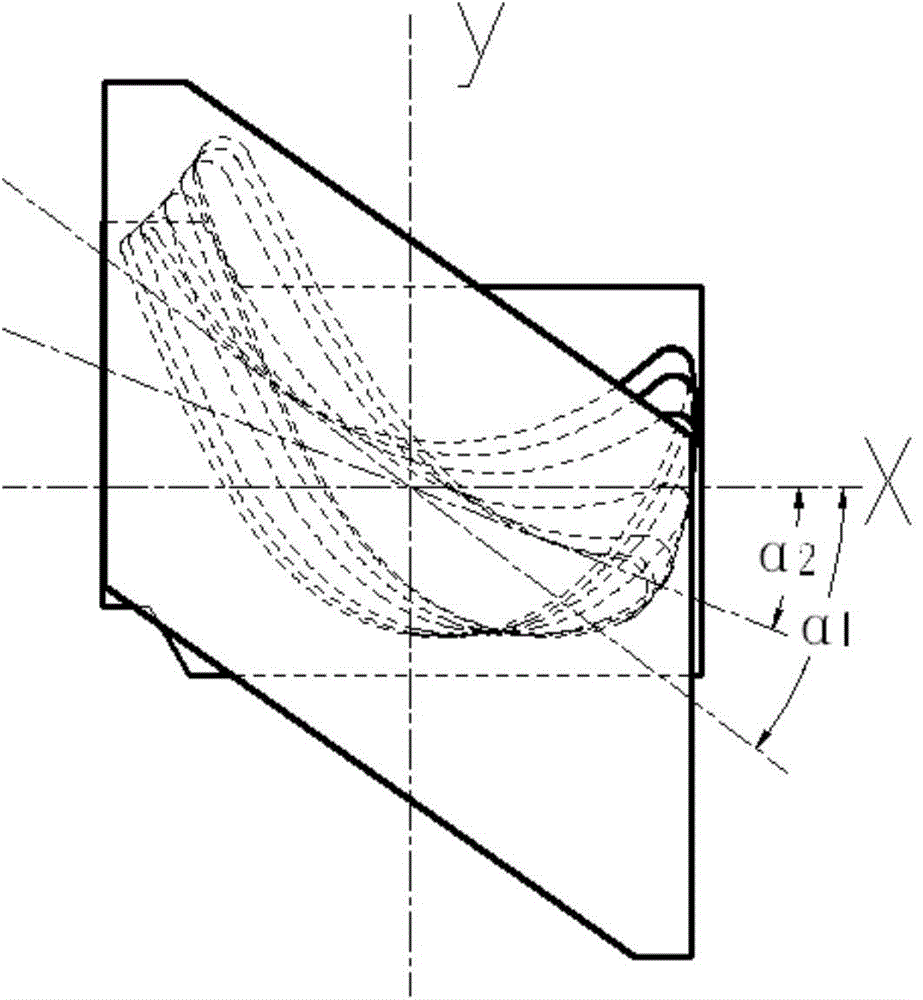 Method for forming turbine blade through round bar multi-directional die forging