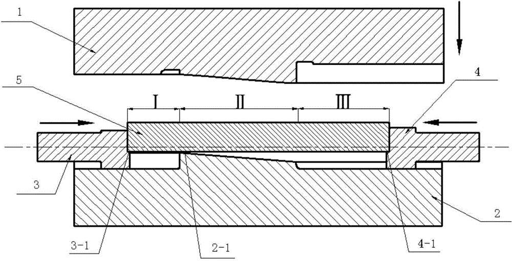Method for forming turbine blade through round bar multi-directional die forging