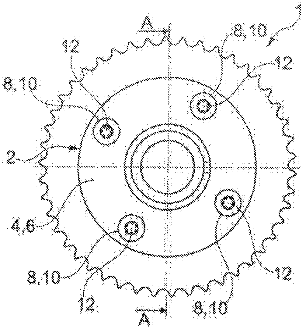 Hydraulic camshaft adjuster, at least two-piece rotor and method for manufacturing a rotor for a hydraulic camshaft adjuster