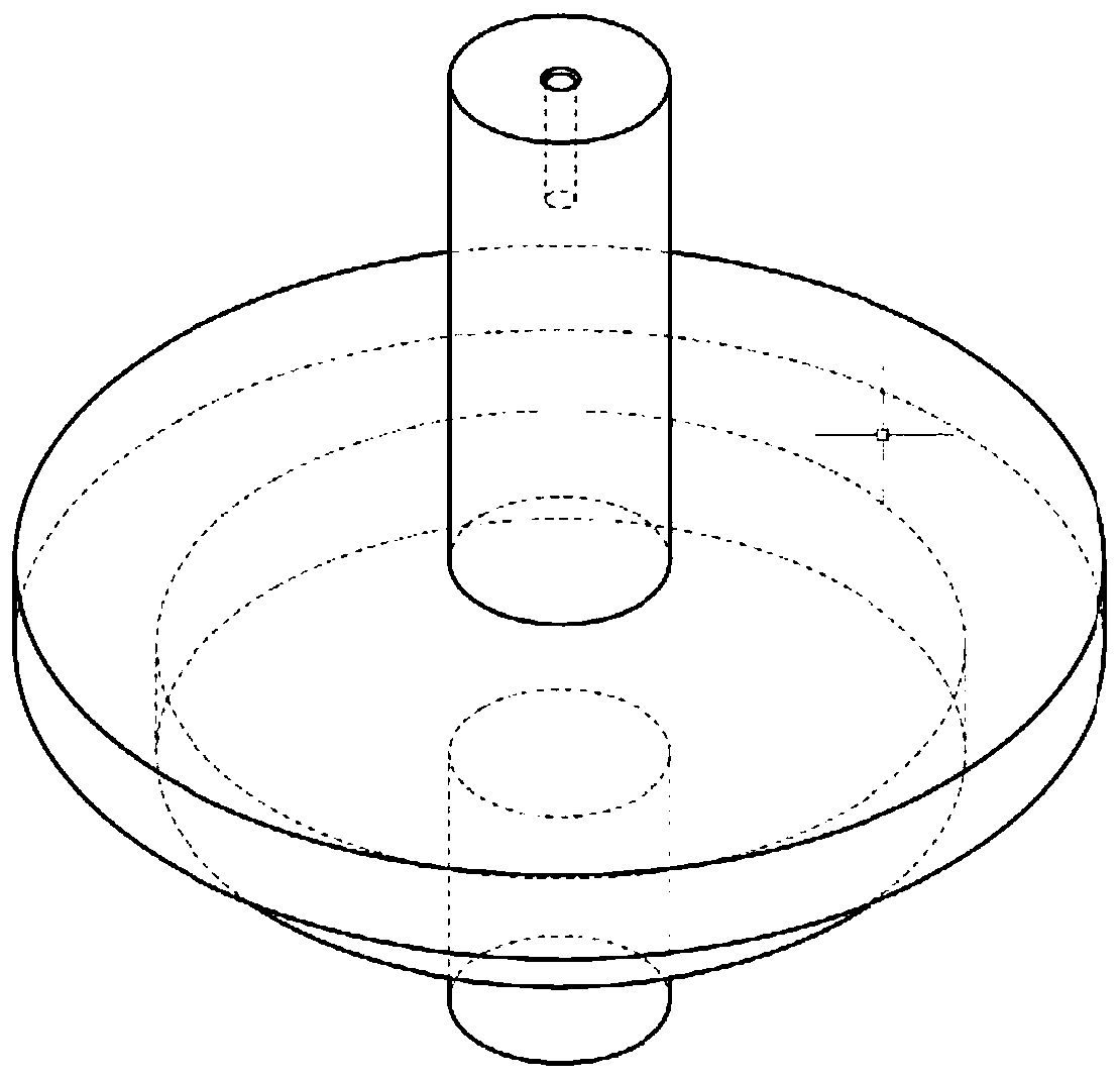 Self-powered wind speed measuring device