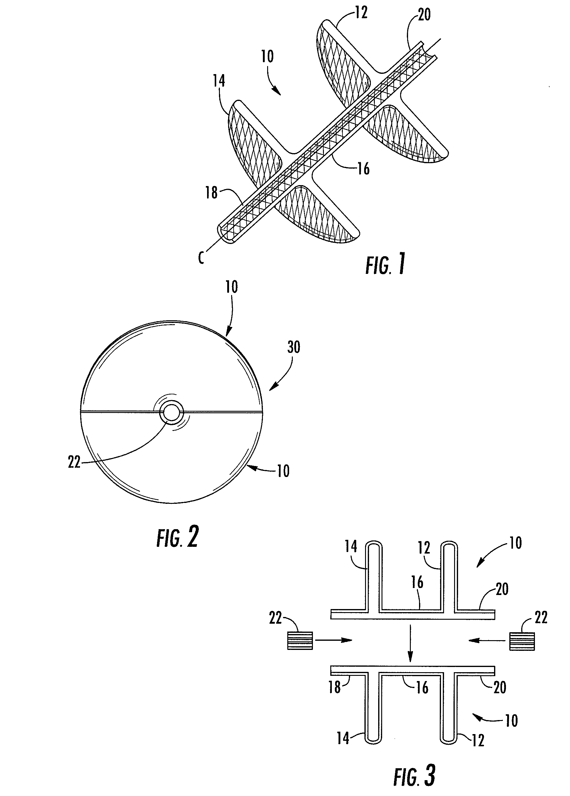 Asymmetrical medical devices for treating a target site and associated method
