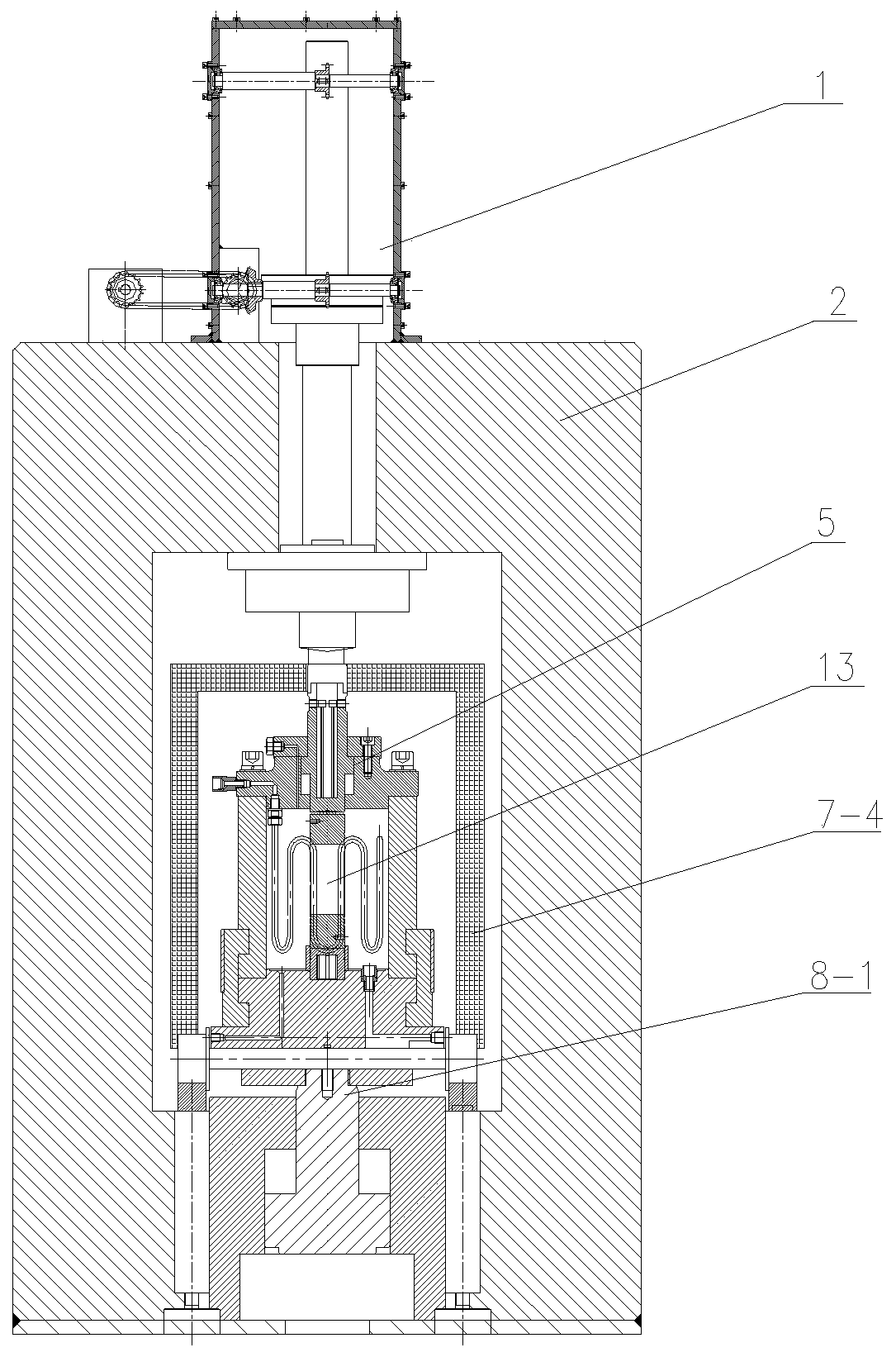 Three-axis loading and unloading rheometer and test method for dynamic disturbance low temperature rock