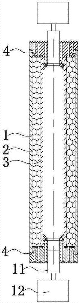 Manufacturing technology of dual-layer carbon fiber tube with foam interlayer