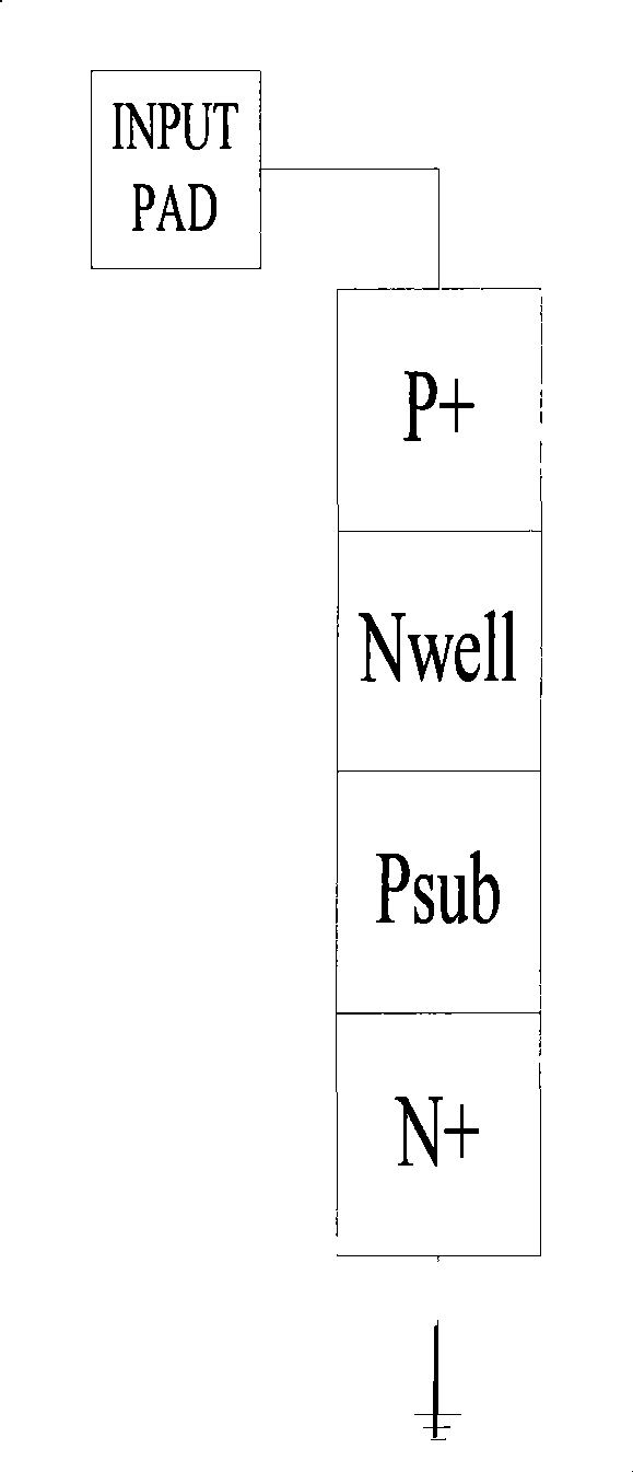 Electrostatic discharge protecting circuit and electronic product using the same