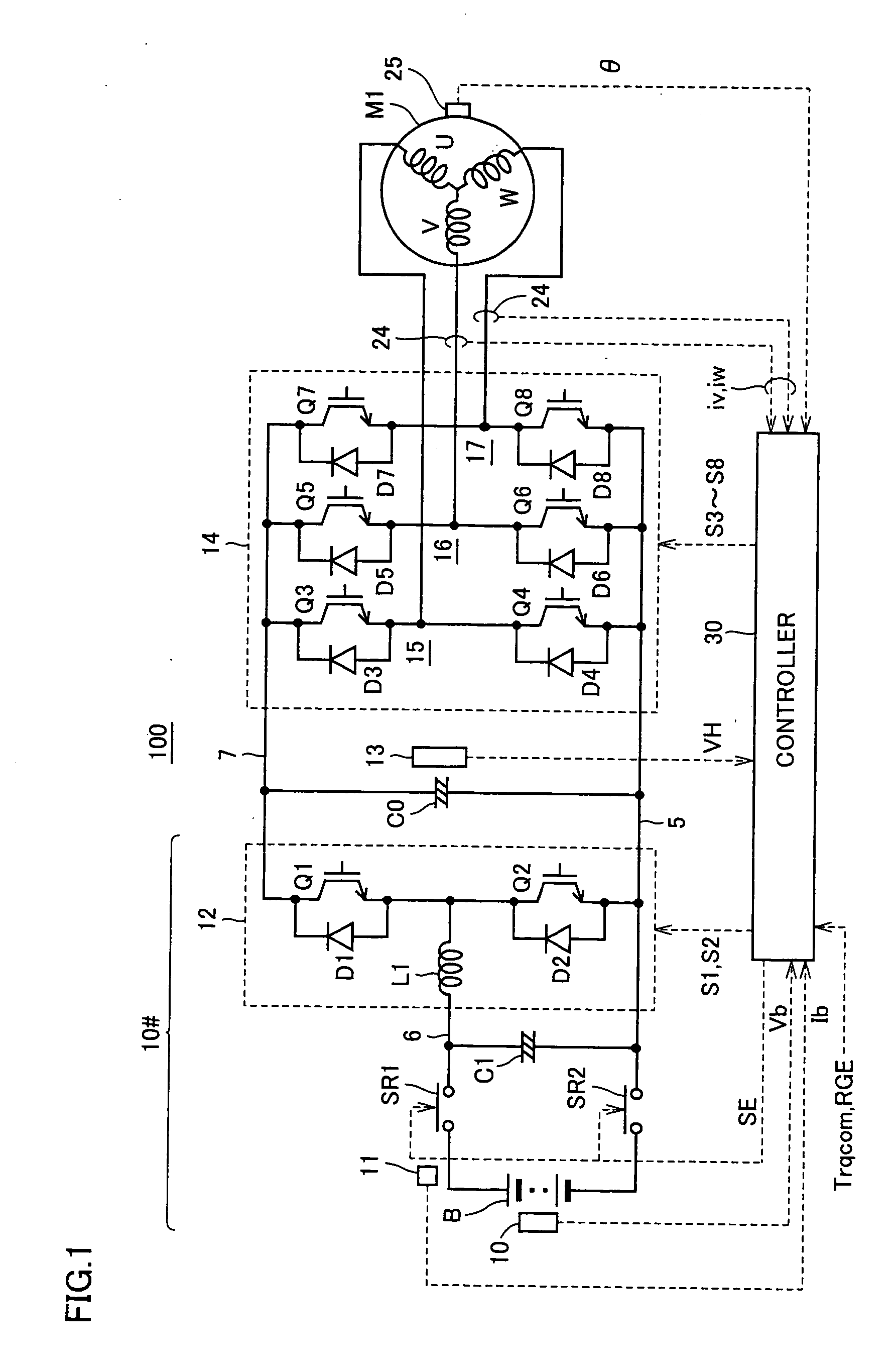 Drive controller and drive control method for electric motor
