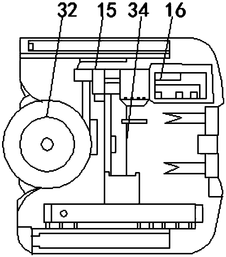 Bogie component of internal combustion locomotive