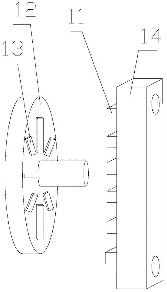 Adjusting and locking device for textile machine