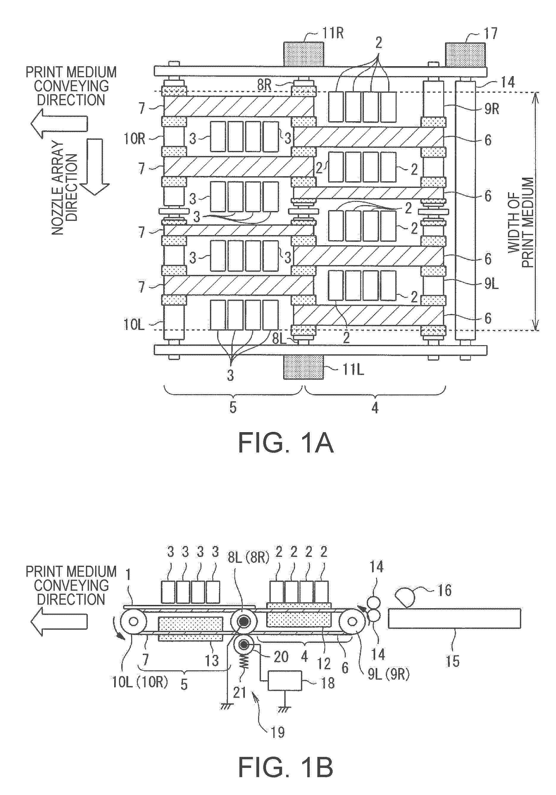 Driving device and driving method of capacitive load and liquid jet printing apparatus