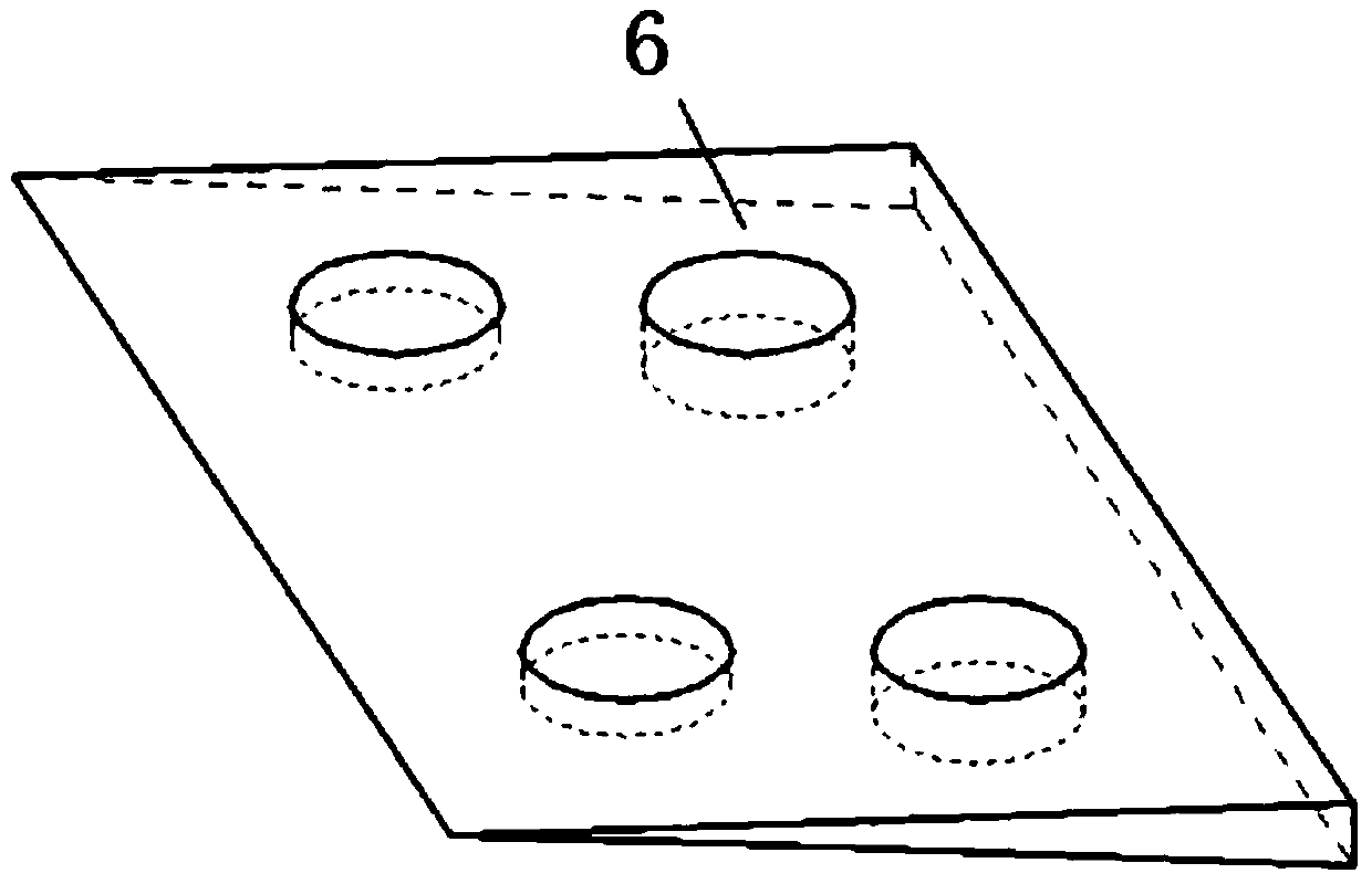 Composite-material plate joint