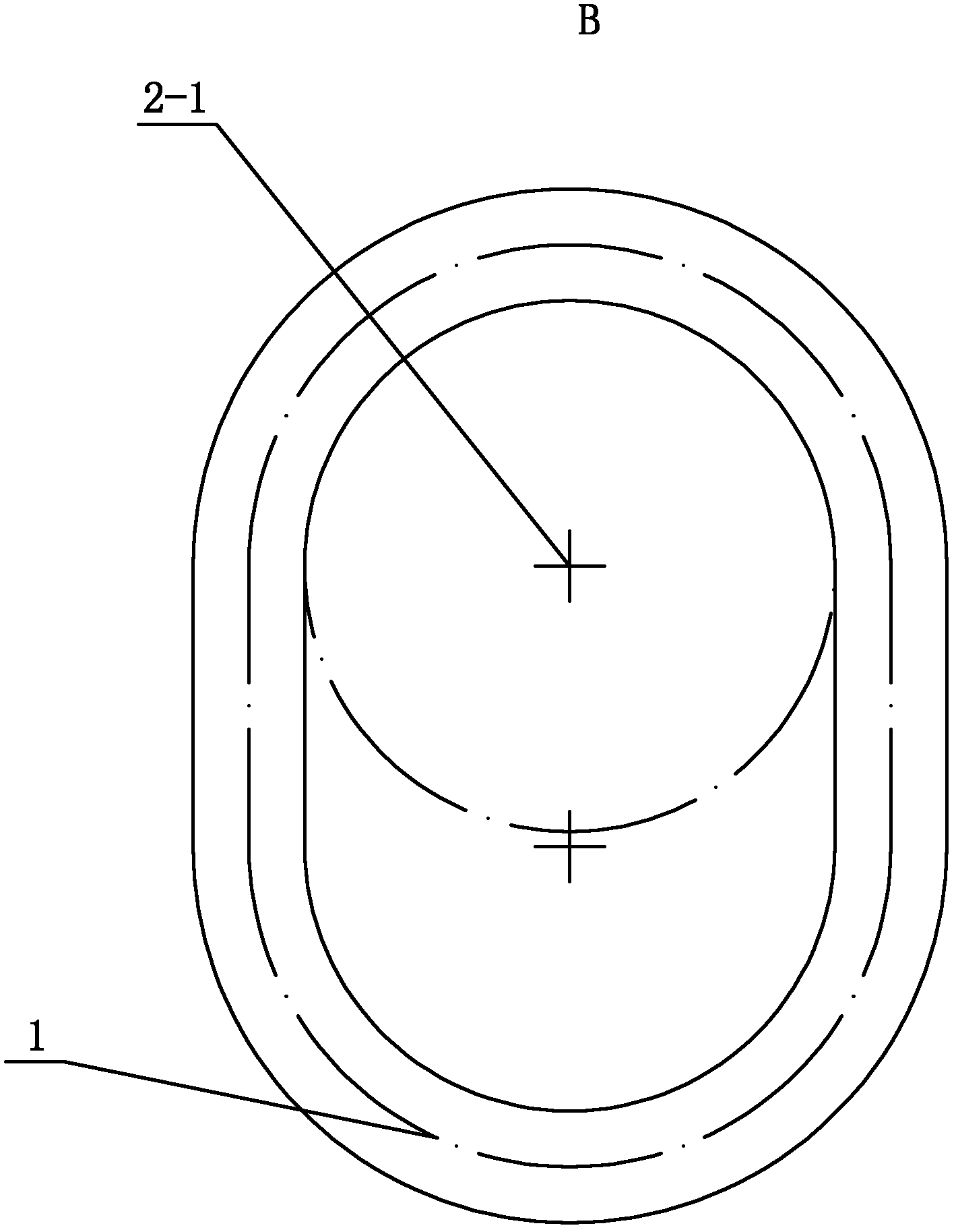 Elastic energy storage safety device for tank container