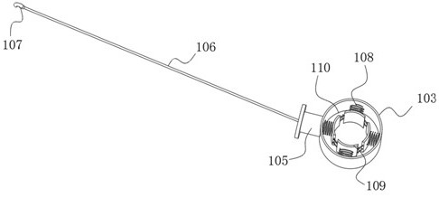 Device for preventing winding slippage in strip material conveying