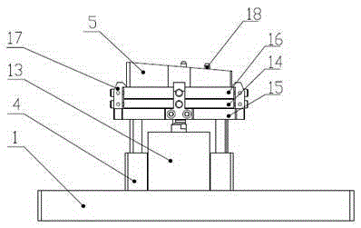 Automatic shape-followed clamping device and clamping method thereof