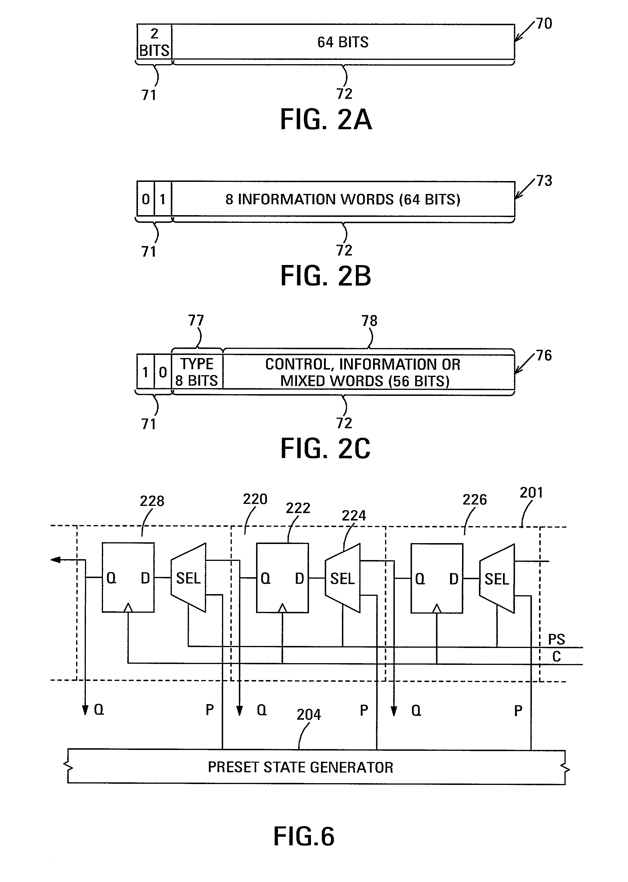 Data communication system with self-test facility