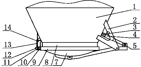 Hatch cover device capable of being automatically opened, closed and locked