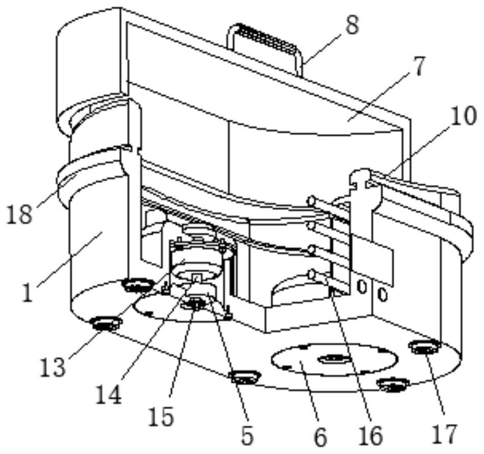 A clinical ophthalmic cleaning device