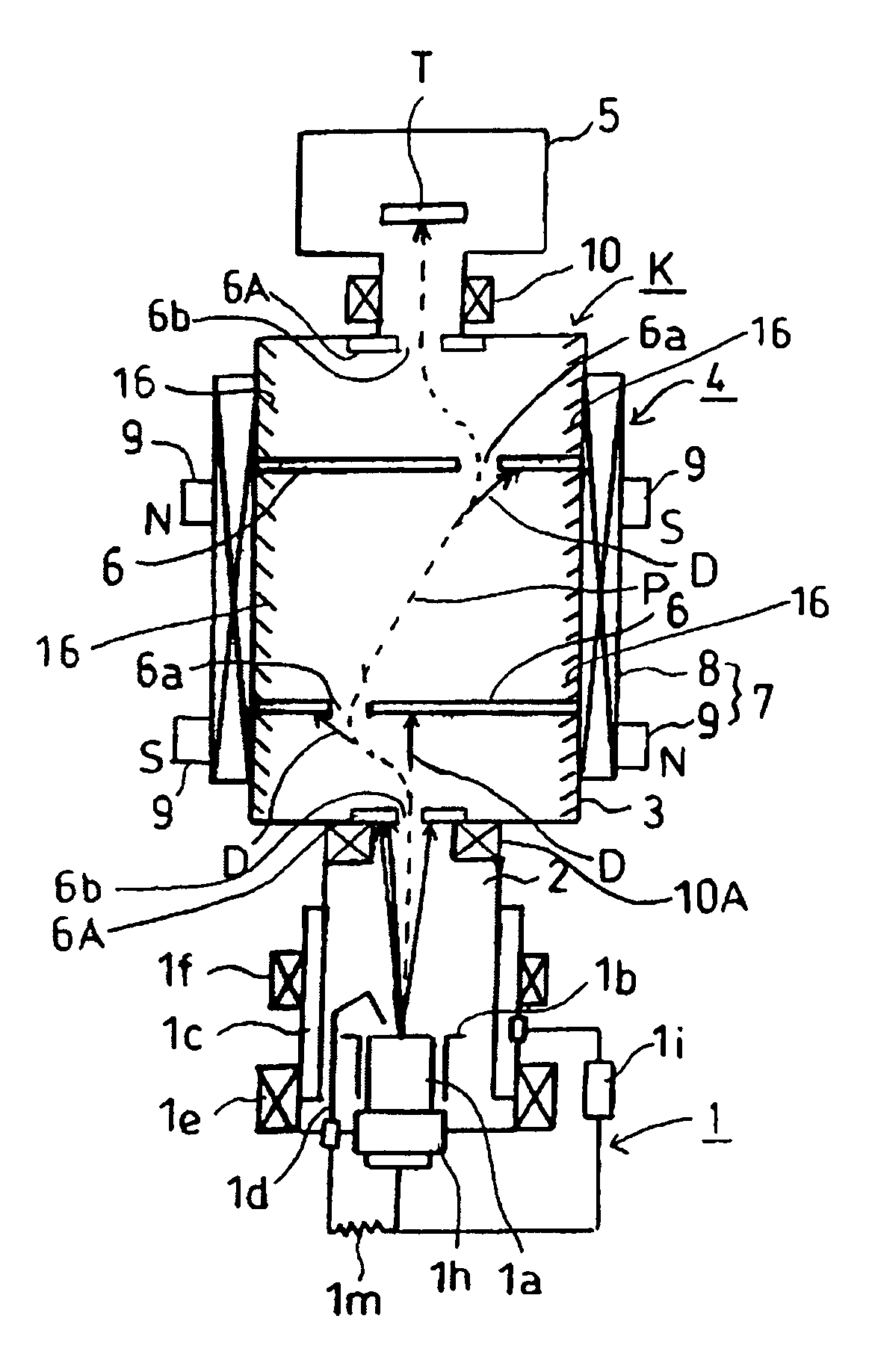 Droplet removing device and method in plasma generator