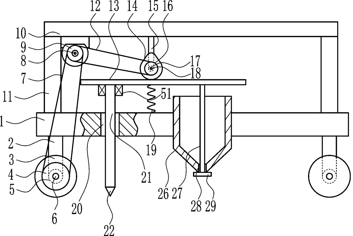 Seedling sowing device