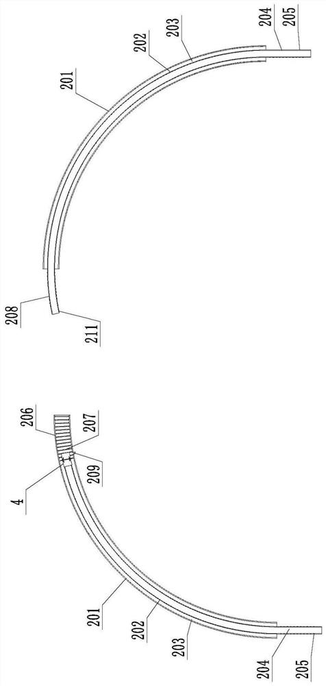 Prefabricated Hollow Sandwich Steel Tube Concrete Arch Frame and Its Construction Method