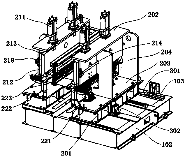 Long-edge profiling bending machine