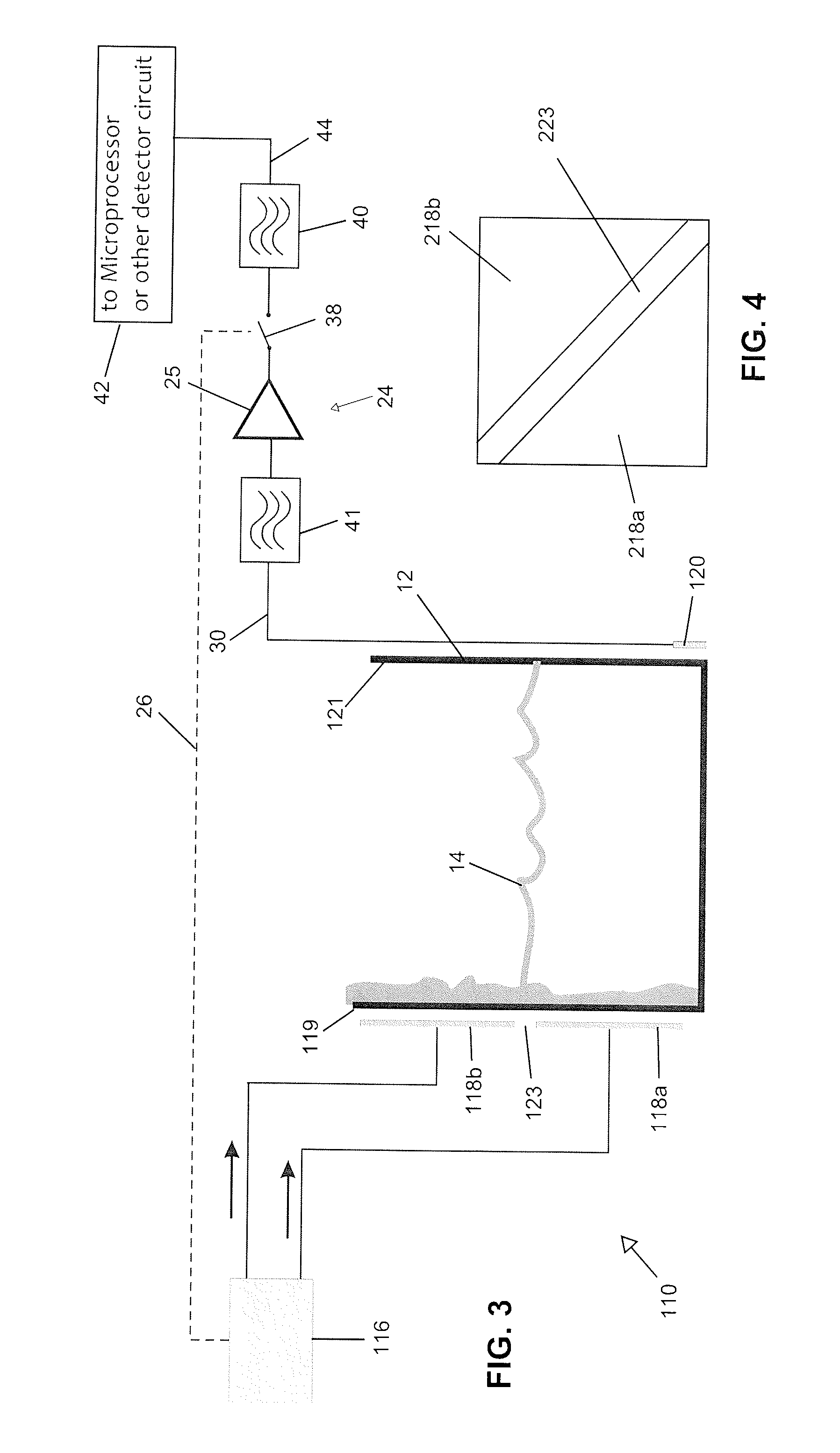 Liquid level detection device