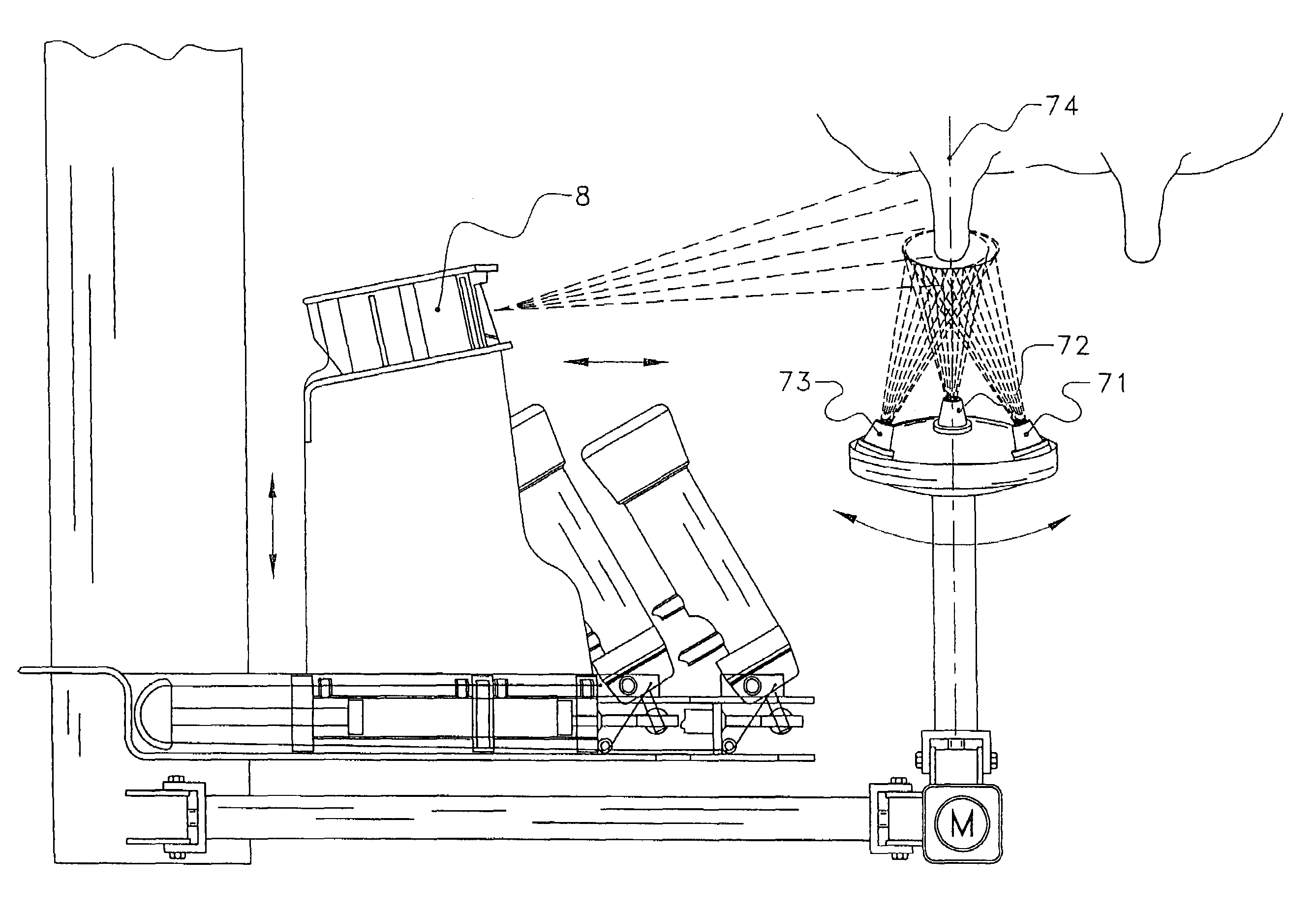 Fluid-applying device and a method of applying a fluid to a teat of a dairy animal