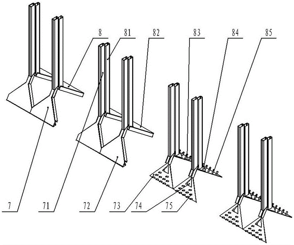 A wheat deep loosening rotary tillage layered fertilization and belt spreader