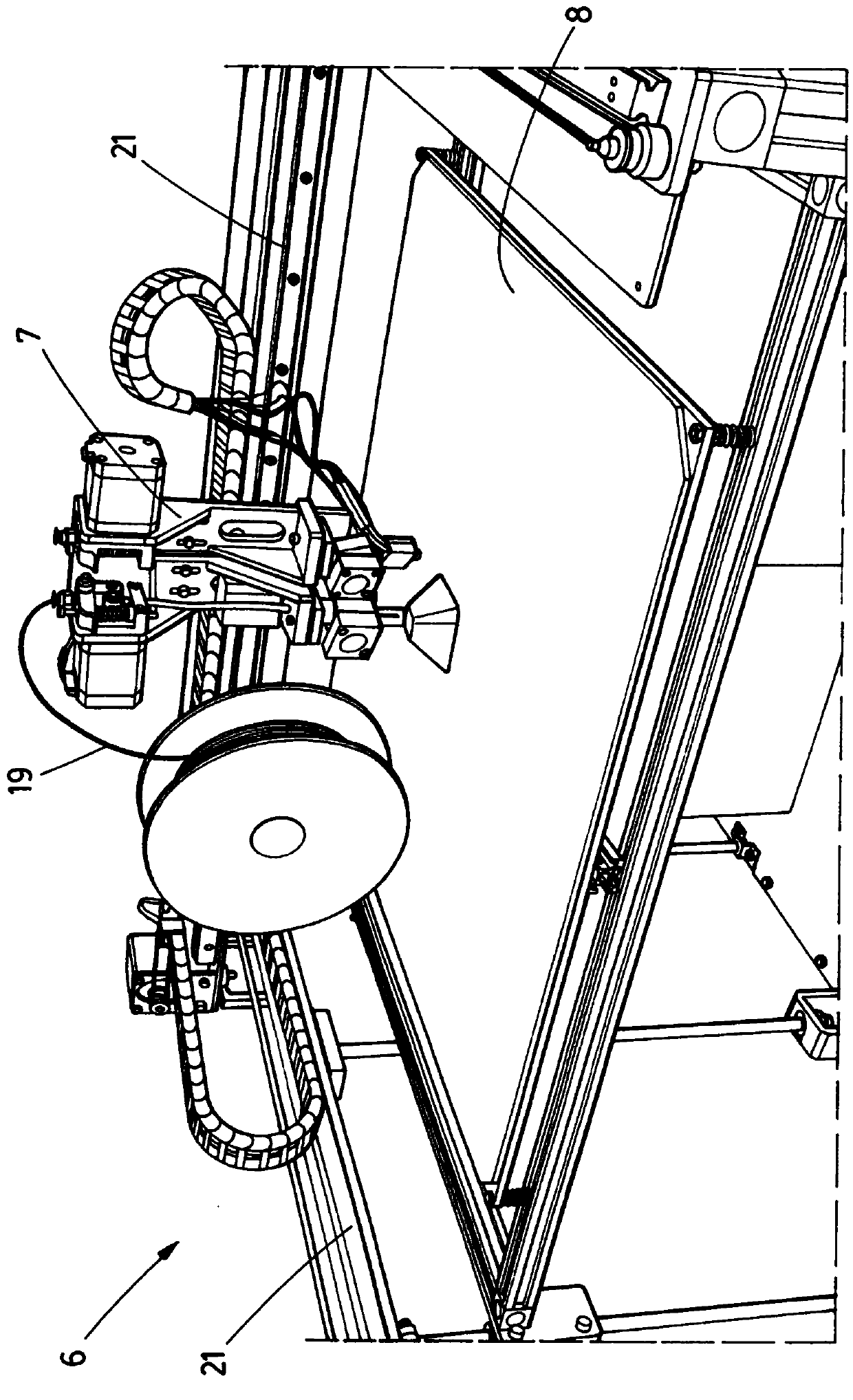 Impression chamber for 3D printer