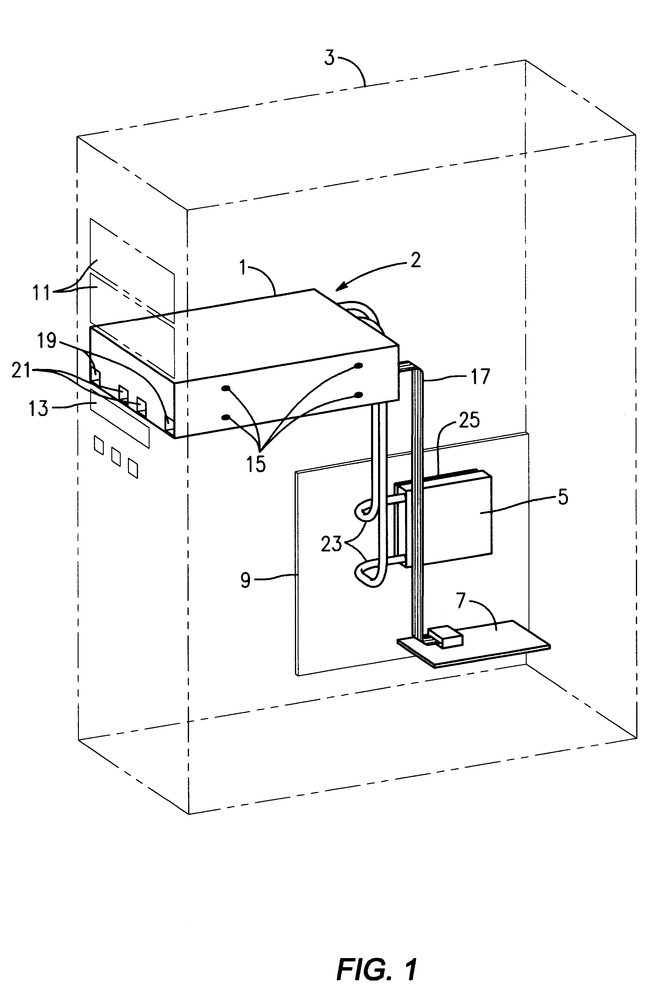 Computer enclosure cooling unit