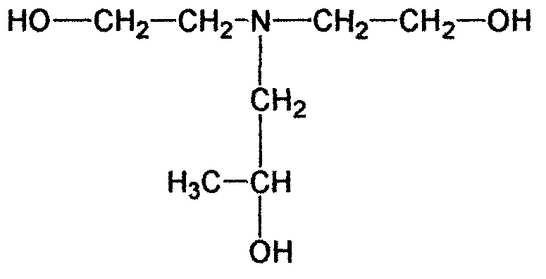 Method for preparing diethanol isopropanol amine