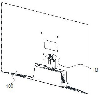 Easy-to-mount display shell structure