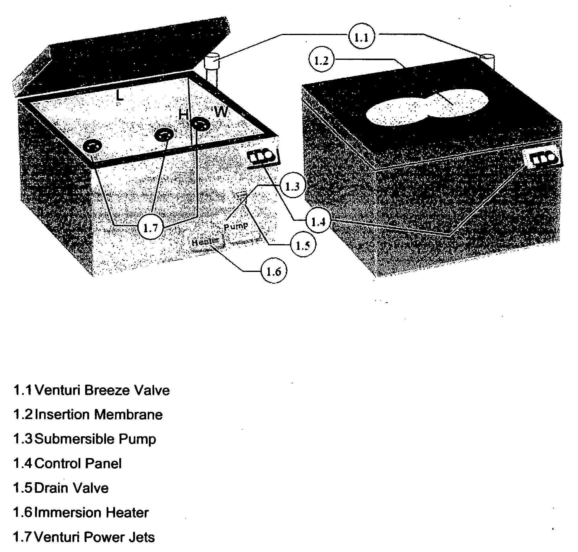 Portable Apparatus for Hydrotherapy, Fluid-Therapy, Thermotherapy, Homotherapy with or without presence of topical medication in a medium