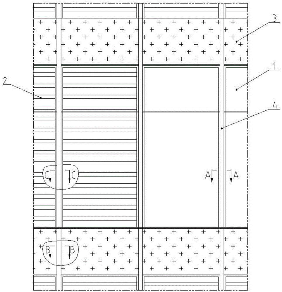 Curtain wall capable of adjusting room temperature