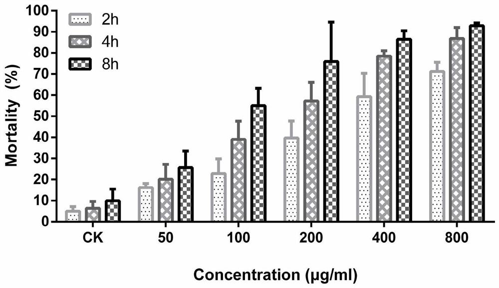 Insecticidal genes of the e family of Leopard pseudoringenia and their encoded mature peptides and their application