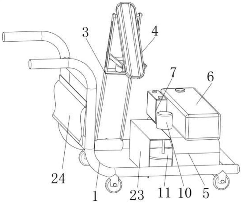 Operating room operation disinfection and nursing equipment