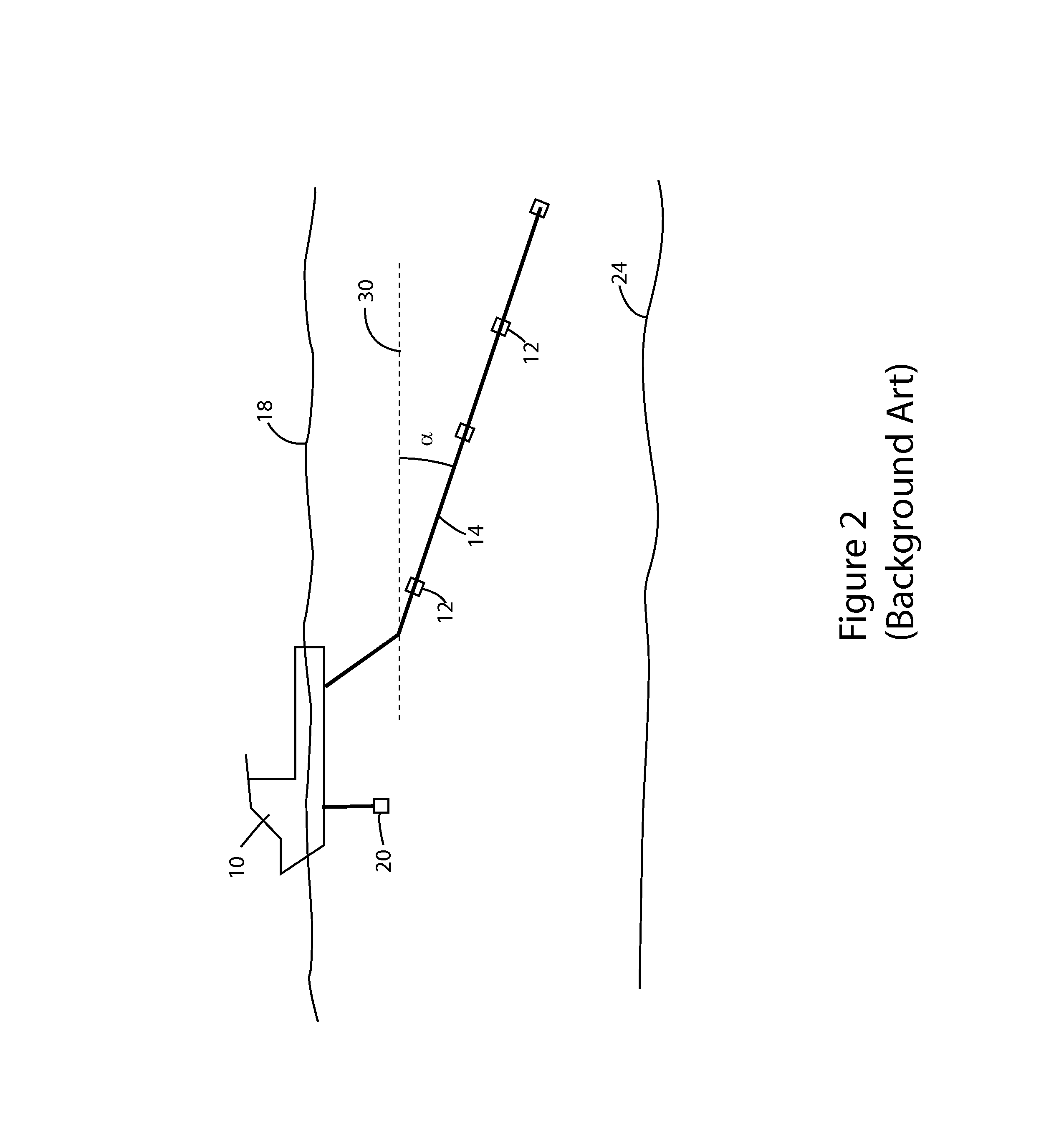 Method and device for wave fields separation in seismic data