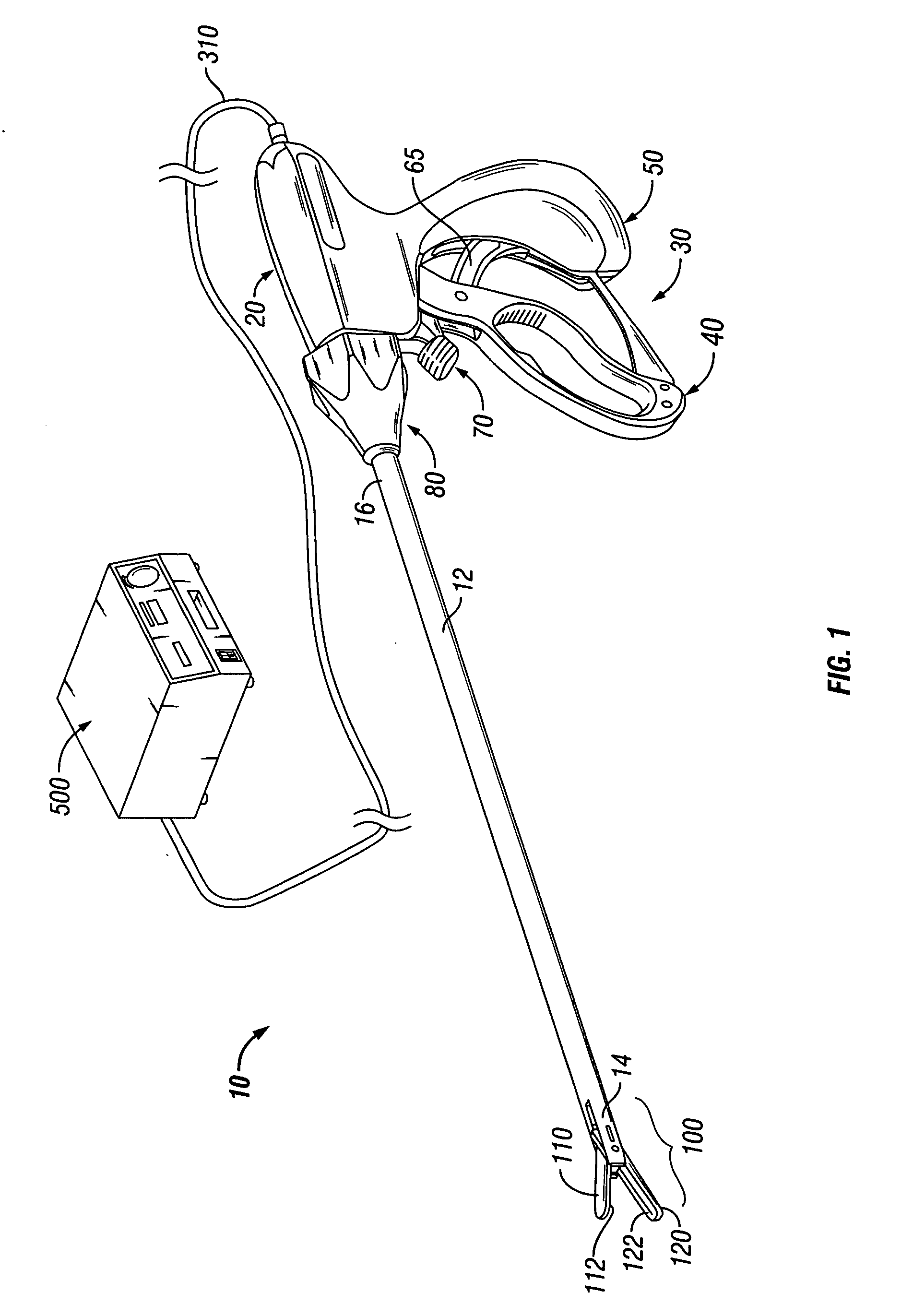 Electrosurgical forceps with energy based tissue division