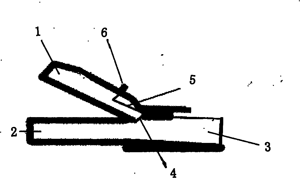 Needle holder used for minimally invasive surgery intracavitary operation