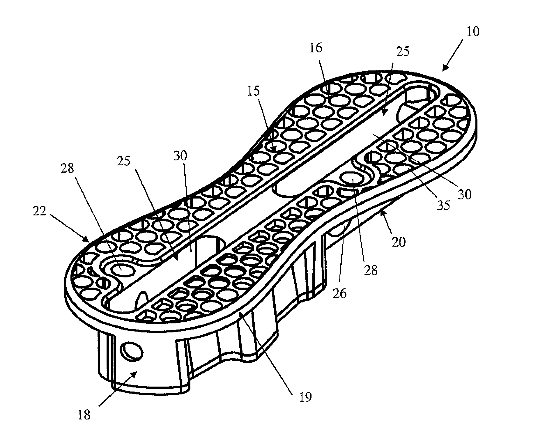 Fin plug for a water craft