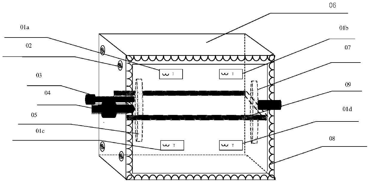 A test method for non-linear characteristics of vertical layered soil resistance