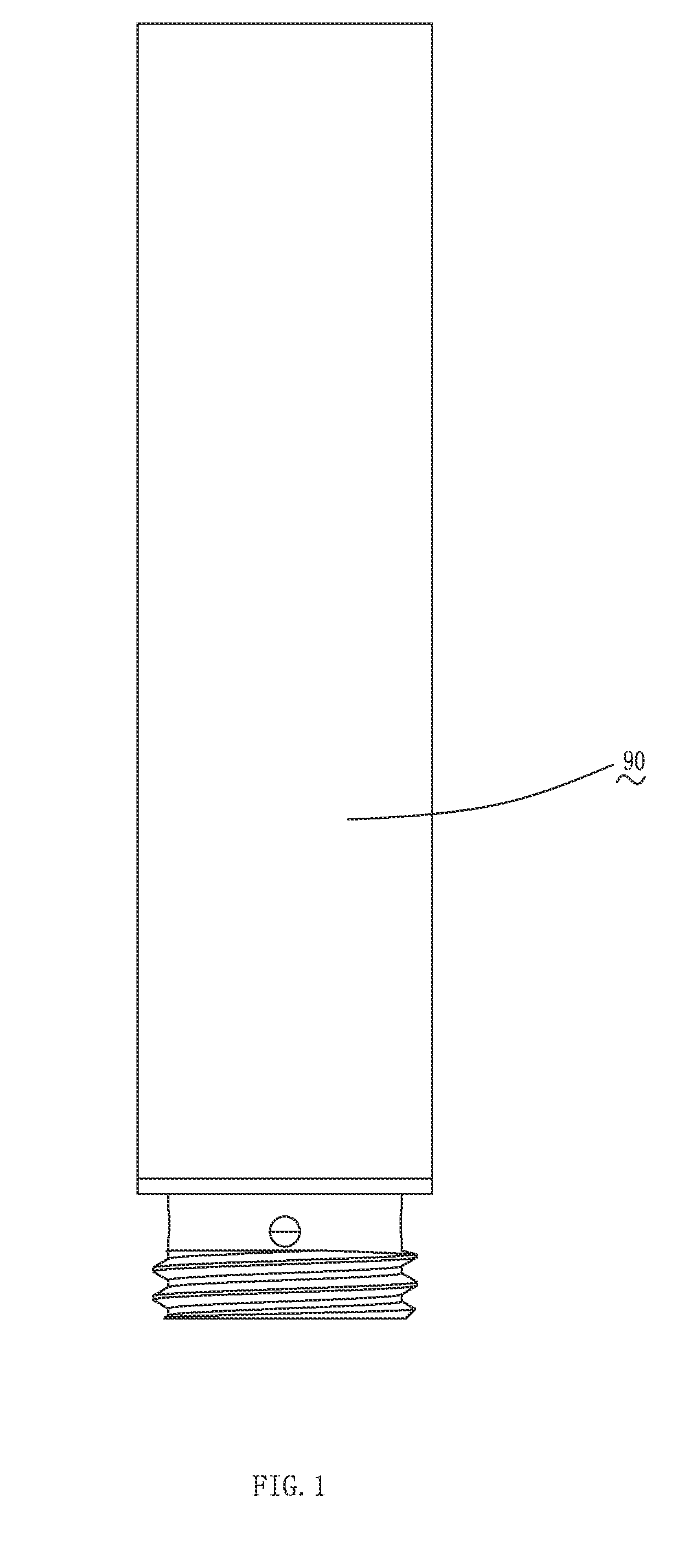 Electronic Cigarette and Soft Absorption Stem Thereof